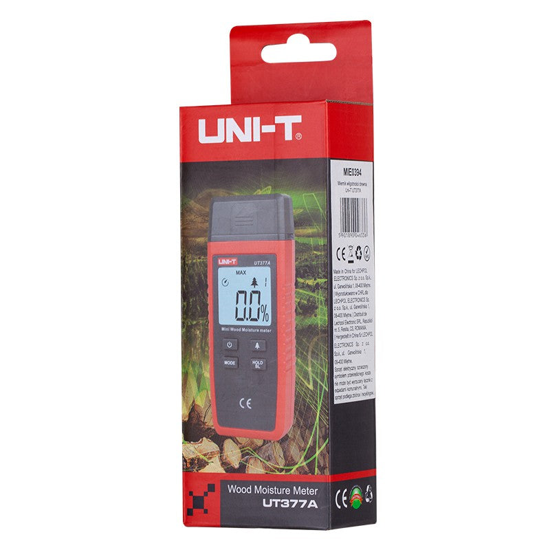 Multimetru Umiditate Lemn Uni-t Ut 377A cu baterie reincarcabila