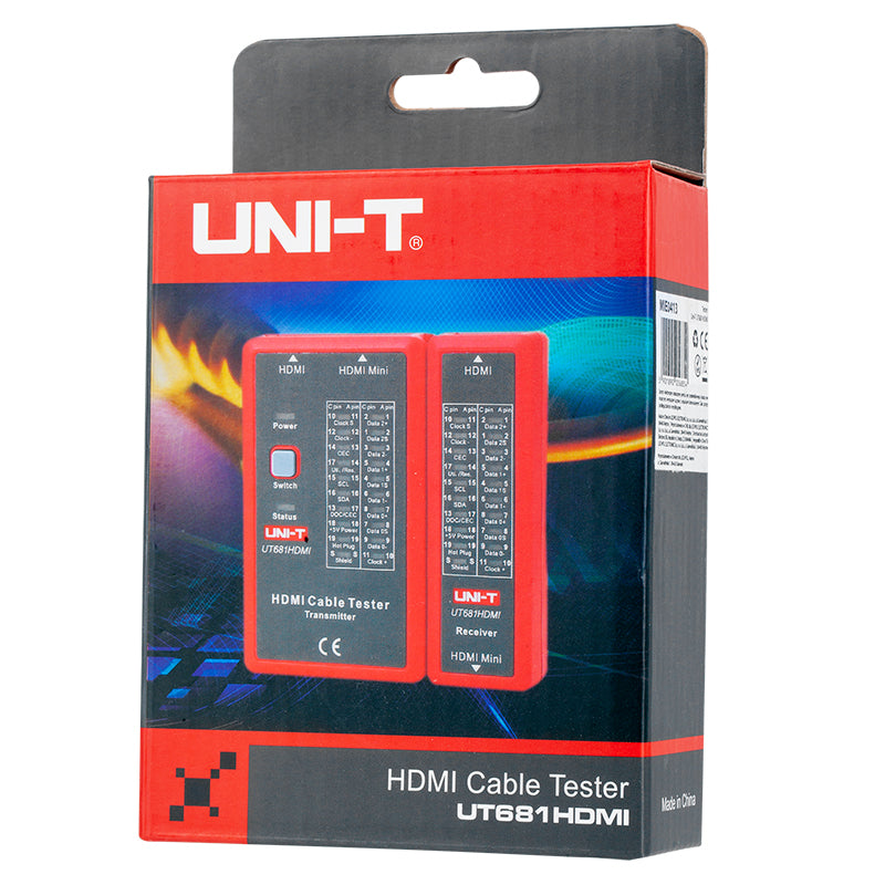 Tester Cablu HDMI Uni-t Ut 681hdmi cu baterie reincarcabila