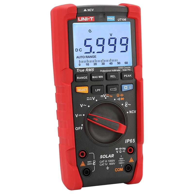 Multimetru Digital Uni-t Ut 196 cu baterie reincarcabila