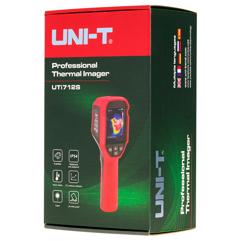 Camera Termoviziune Uni-t Uti 712s cu baterie 2600 mAh, USB si Card SD