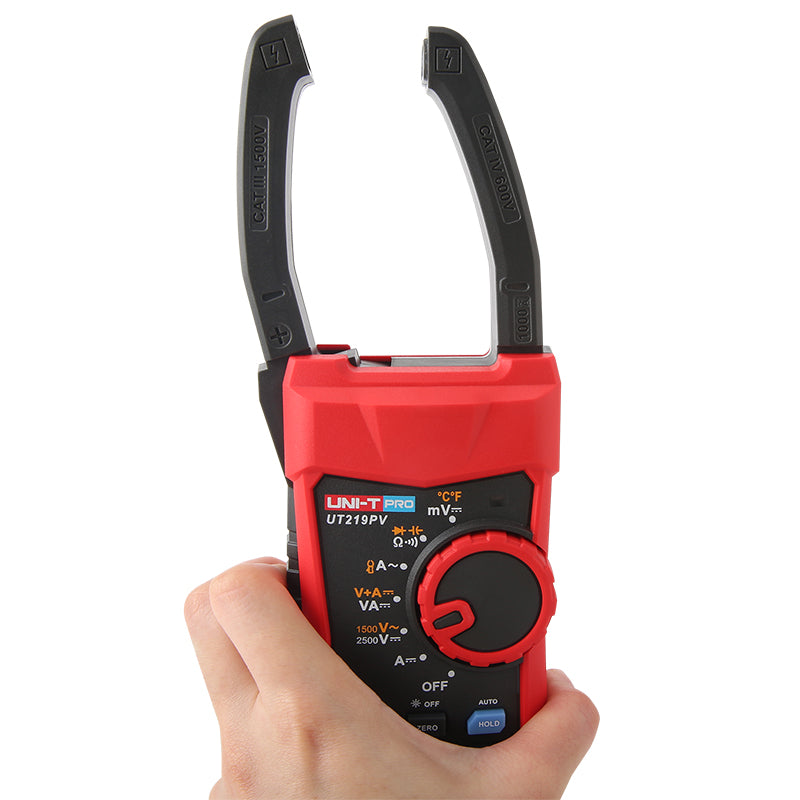 Multimetru Digital Uni-t Ut 219pv cu Bluetooth, alarma, afisaj LCD si baterie reincarcabila