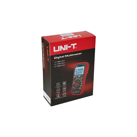 Multimetru Digital Max Uni-t Ut 17b cu alarma, afisaj LCD si baterie reincarcabila