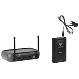Set 1 Microfon Lavaliera Azusa Mik 0130 cu radio FM si baterie reincarcabila
