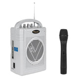 Kit Portabil (microfon + Boxa Amplificata) Mik 0131 cu radio FM, baterie reincarcabila, AUX si USB