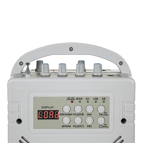 Kit Portabil (microfon + Boxa Amplificata) Mik 0131 cu radio FM, baterie reincarcabila, AUX si USB
