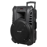 Sistem Audio Portabil 15 Inch 60W cu Bluetooth, radio FM, baterie reincarcabila si USB