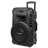 Sistem Audio Portabil 12 Inch 20W cu Bluetooth, radio FM, USB si Card SD