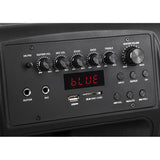 Sistem Audio Portabil 12 Inch 20W cu Bluetooth, radio FM, USB si Card SD