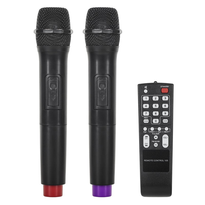 Sistem Audio Portabil 12 Inch 20W cu Bluetooth, radio FM, USB si Card SD
