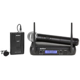Set Doua Microfoane (mana + Clip) Vhf Rebel Mik 0142 cu radio FM