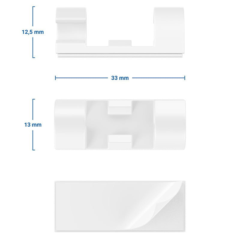 Cable Clips Buc Set 20