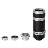 Kit Obiective Smartphone 4 in 1 M-life Ml 0694