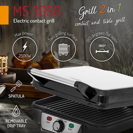 Gratar Electric 2500W Ms 3050 Mesko