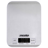 Cantar Bucatarie Inox Alb Mesko Ms 3169 cu baterie reincarcabila