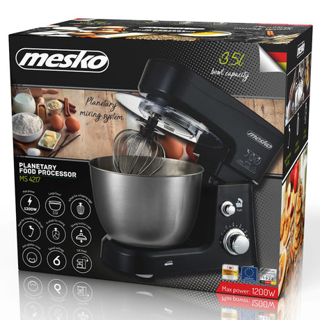 Robot Bucatarie Mesko Ms 4217 cu DAB+ si Rezistenta la Apa