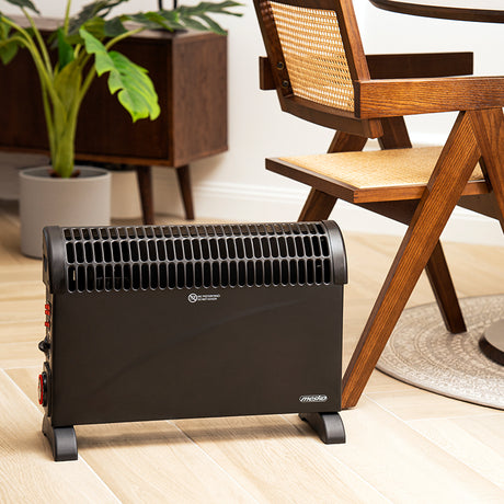 Convector Incalzire 3 Trepte Negru 2000W Mesko