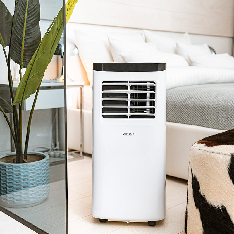 Aparat de Aer Conditionat Portabil 7000 Btu Mesko Ms 7928 cu afisaj LED, baterie reincarcabila si Telecomanda