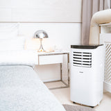 Aparat de Aer Conditionat Portabil 7000 Btu Mesko Ms 7928 cu afisaj LED, baterie reincarcabila si Telecomanda