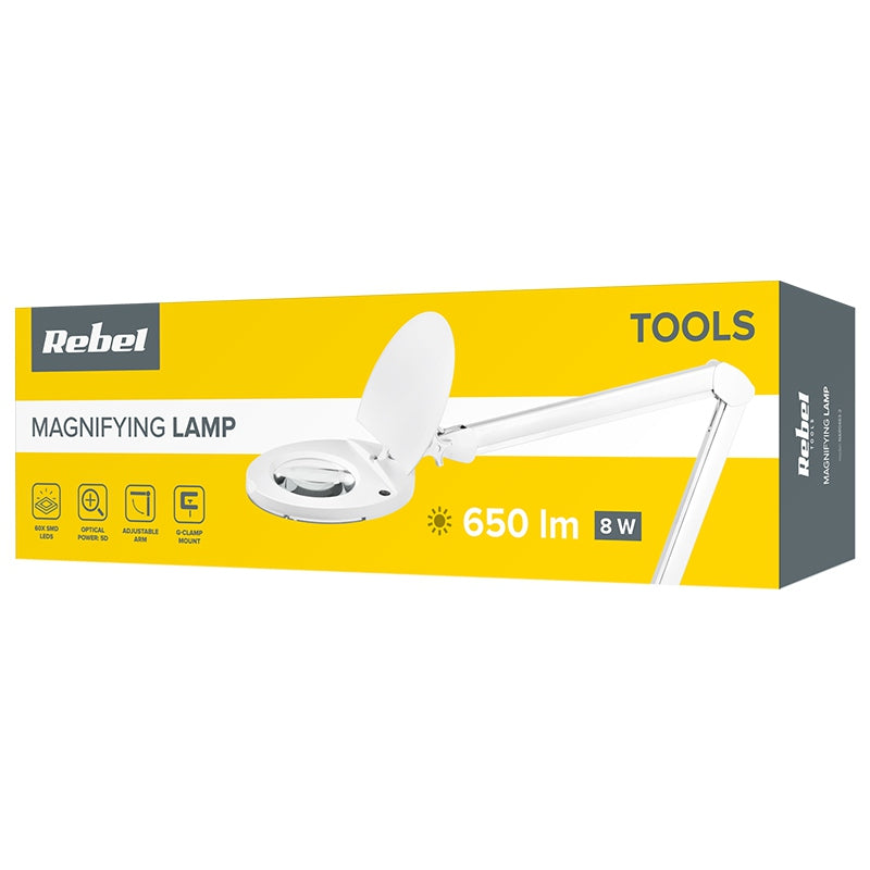 Lampa cu Lupa 5 Dioptrii Nar 0463-2