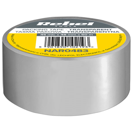 Banda Adeziva Ambalare 45 Mic X 48 MM X 60 M Rebel