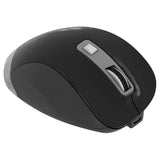 Mouse Reincarcabil -c Negru Gri Omega Omc 526rwbg cu Bluetooth, Internet WiFi, baterie 400 mAh si USB