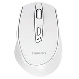 Mouse Reincarcabil -c Alb Omega Omc 529rww cu USB