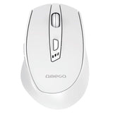 Mouse Reincarcabil -c Alb Omega Omc 529rww cu USB