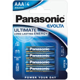 Baterie Blister 4 Panasonic Evolta Lr 03 cu baterie reincarcabila
