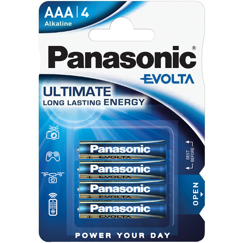 Baterie Blister 4 Panasonic Evolta Lr 03 cu baterie reincarcabila