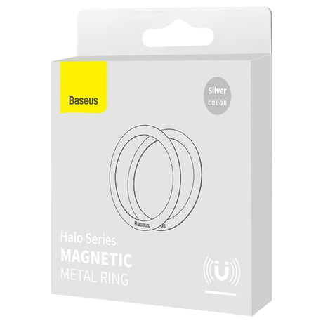 Inel Metalic Pachet 2 Buc Baseus Halo Pcch 000012 cu DAB+ si incarcare wireless
