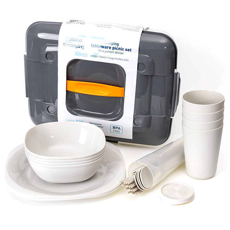 Set Picnic Camping 4 Persoane 26 Piese Pcts 27g
