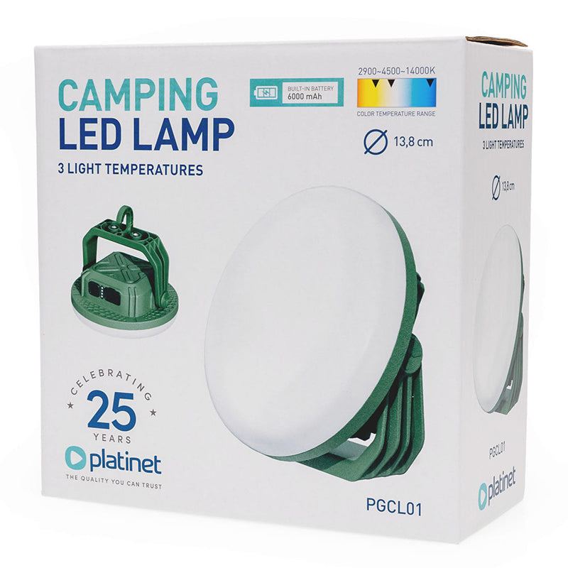 Lumina Camping LED 3x2000 mAh 5.5h 13.5 Pgcl 01 cu baterie 6000 mAh si USB