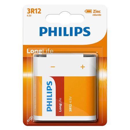 Baterie Longlife 3r12 Blister 1 Buc Philips cu baterie reincarcabila