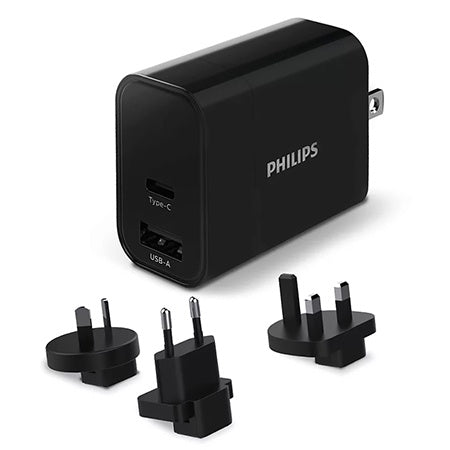 Incarcator Retea Rapid 1a1c Philips cu USB