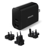 Incarcator Retea Rapid 1a1c Philips cu USB