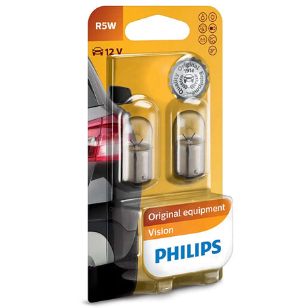 Set 2x Bec Ba15s Vision Philips Auto 12V