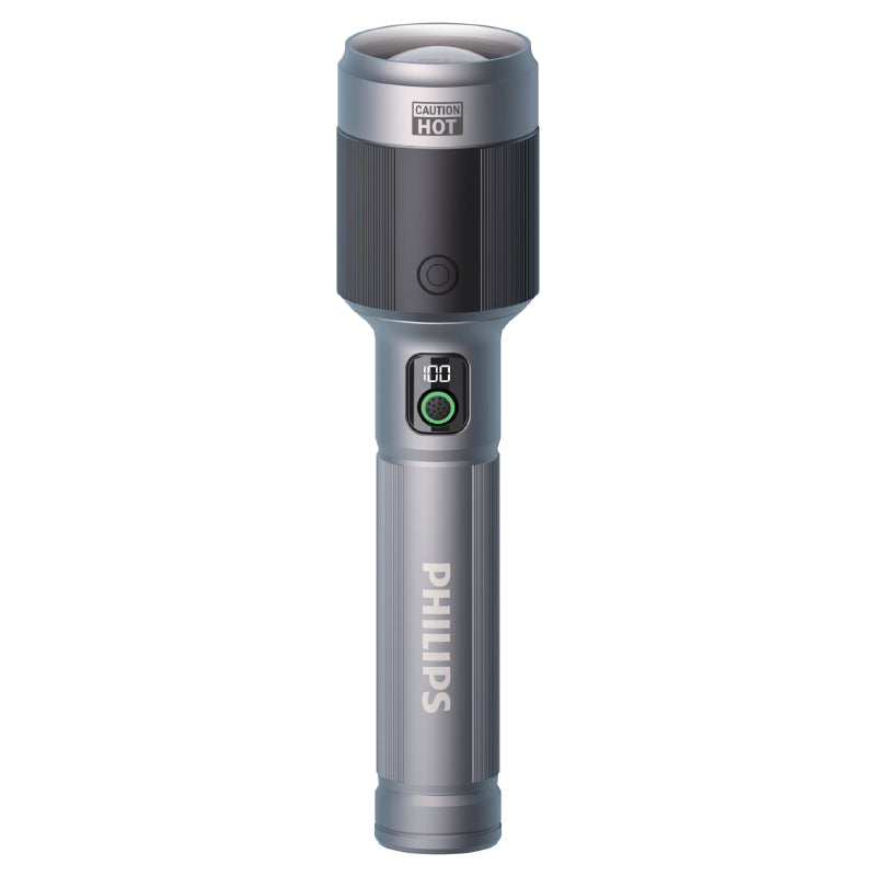 Lanterna LED Acumulator Philips Ip 44 cu baterie 9000 mAh si USB