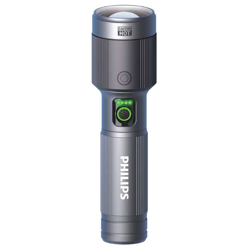 Lanterna LED Acumulator Philips Ip 44 cu baterie 2000 mAh si USB