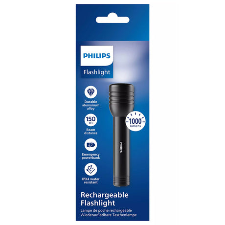 Lanterna LED Acumulator IPX4 Philips