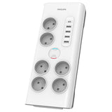 Prelungitor Surge Protector 6 Prize 2m 5 cu USB
