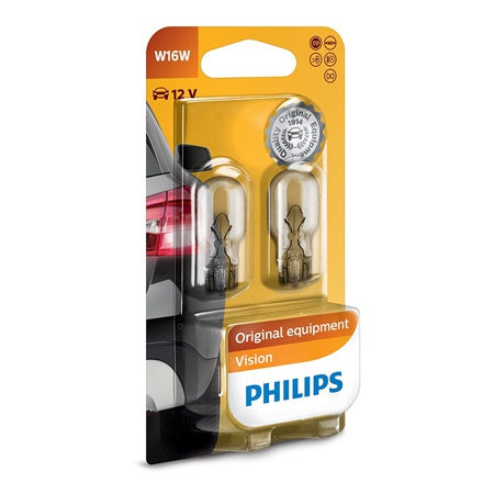 Set Becuri Auto Philips W 16W