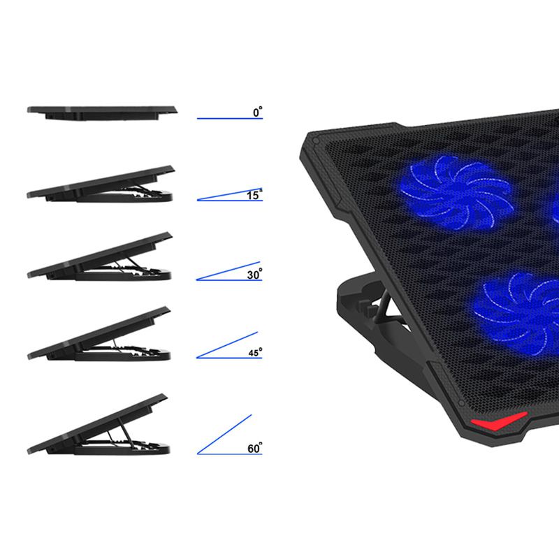 Cooling Pad Laptop 5 Fans 2 Platinet cu USB