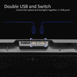 Cooling Pad Laptop 5 Fans 2 Platinet cu USB