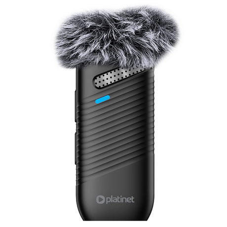 Microfon Lavaliera 2 in 1 Plmm 30 cu Bluetooth, baterie 500 mAh si USB