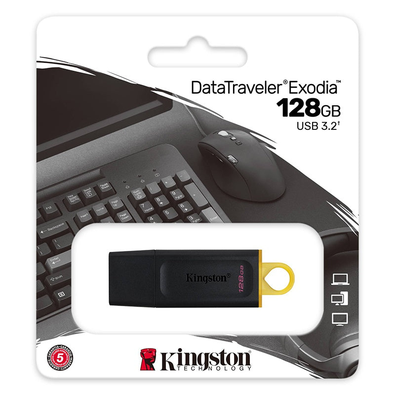 Flash Drive 128gb Dt 3.2 Gen1 Kingston cu USB