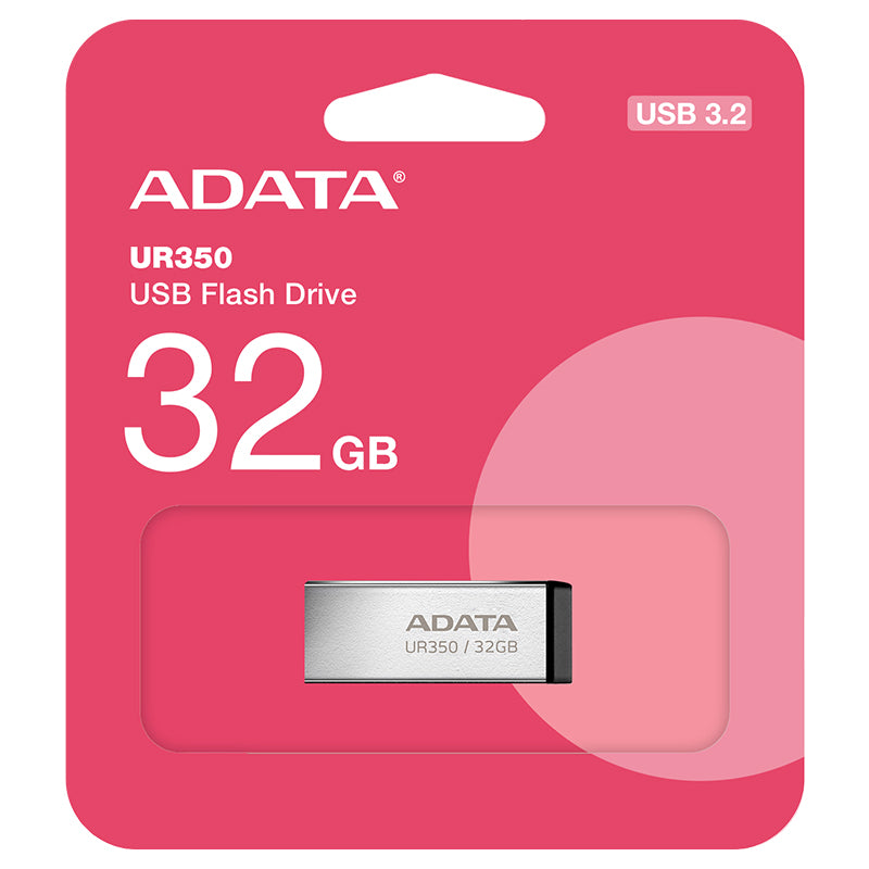 Flash Drive Metalic 32gb 3.2 Adata Ur 350 cu USB