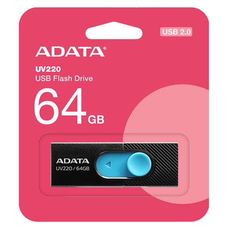 Flash Drive 2.0 64gb Adata Uv 220 cu USB