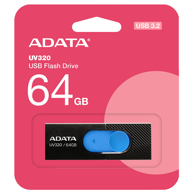 Flash Drive 3.2 64gb Adata Uv 320 cu USB