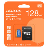 Micro Class 10 Adata Card 128gb cu Card SD