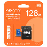 Micro Class 10 Adata Card 128gb cu Card SD